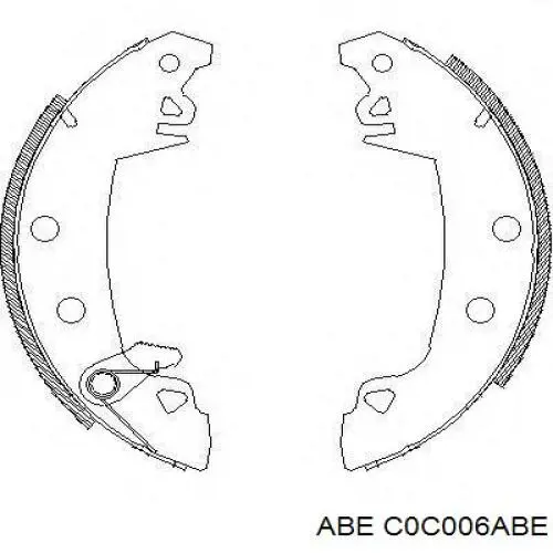 Барабанные колодки ABE C0C006ABE