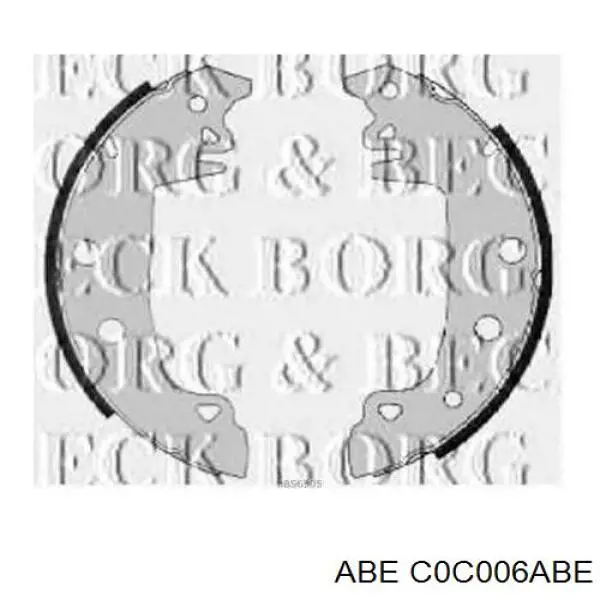 Задние барабанные колодки C0C006ABE ABE