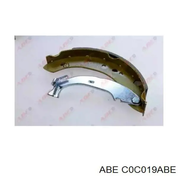 Купить C0C019ABE ABE Задние барабанные тормозные колодки
