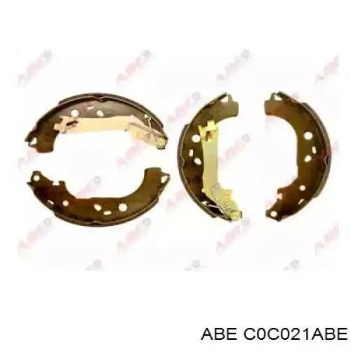 C0C021ABE ABE Барабанные тормозные колодки