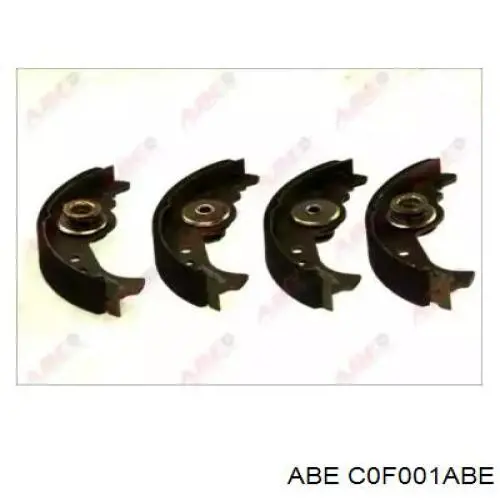 Купить C0F001ABE ABE Задние барабанные тормозные колодки