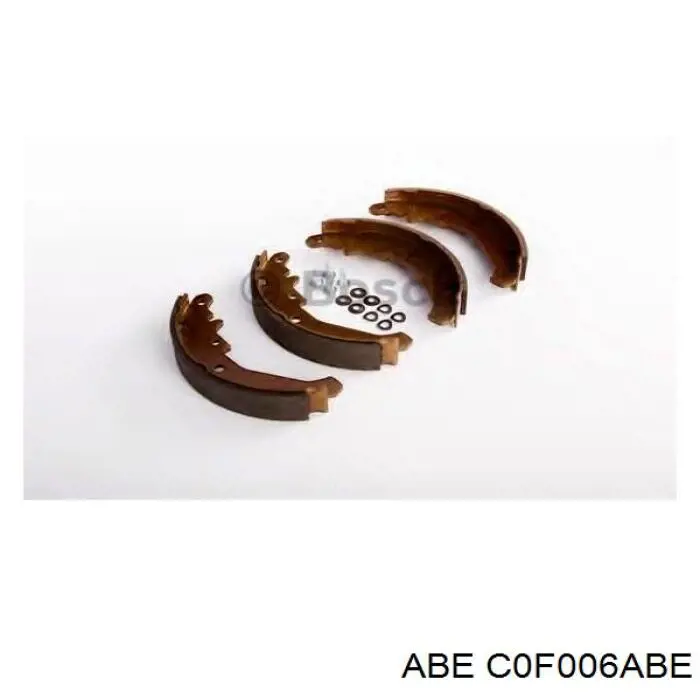 Купить C0F006ABE ABE Задние барабанные тормозные колодки