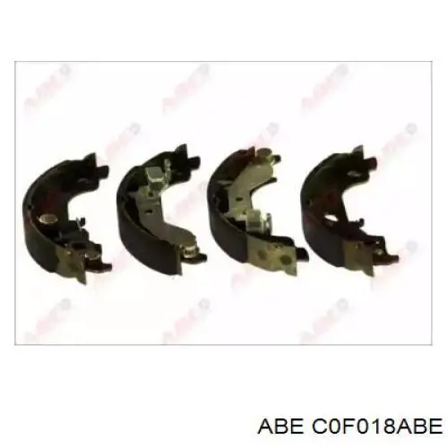 Купить C0F018ABE ABE Задние барабанные тормозные колодки