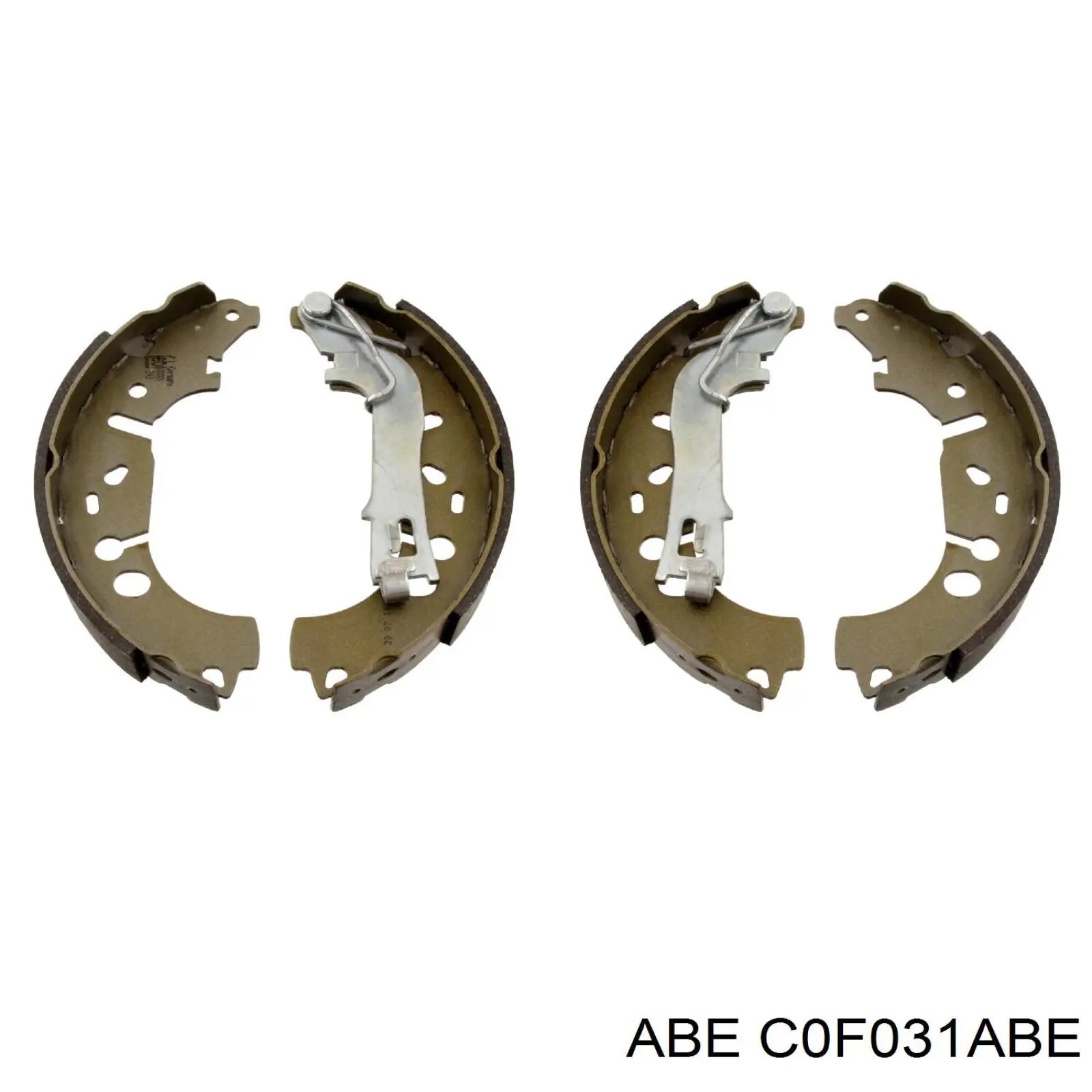 Задние барабанные колодки C0F031ABE ABE