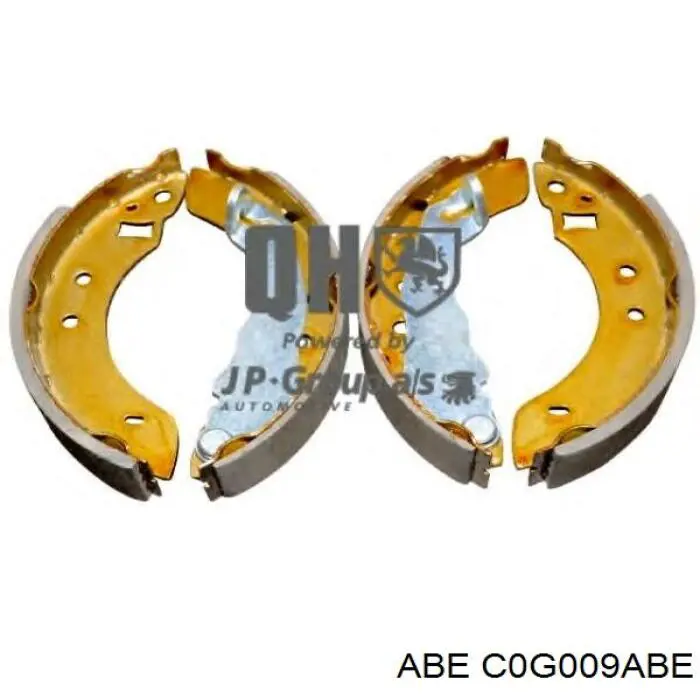 Купить C0G009ABE ABE Задние барабанные тормозные колодки