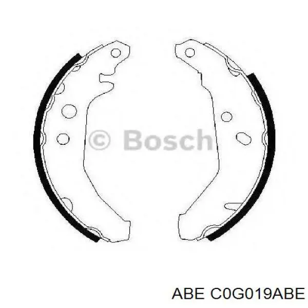 Задние барабанные колодки 1041483 Ford