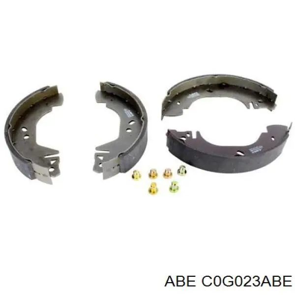 Купить C0G023ABE ABE Задние барабанные тормозные колодки