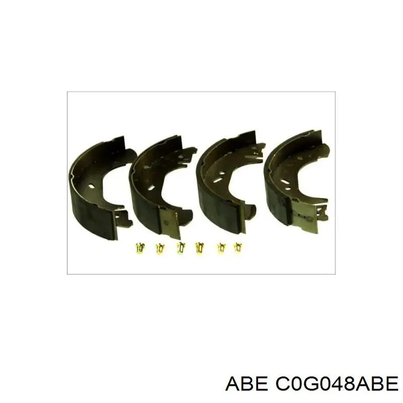 Задние барабанные колодки C0G048ABE ABE
