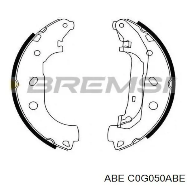C0G050ABE ABE Барабанные тормозные колодки