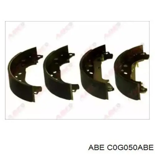 Тормоза рабочие задние ножные и тормозные барабаны ABE C0G050ABE цена, от 25.73 USD