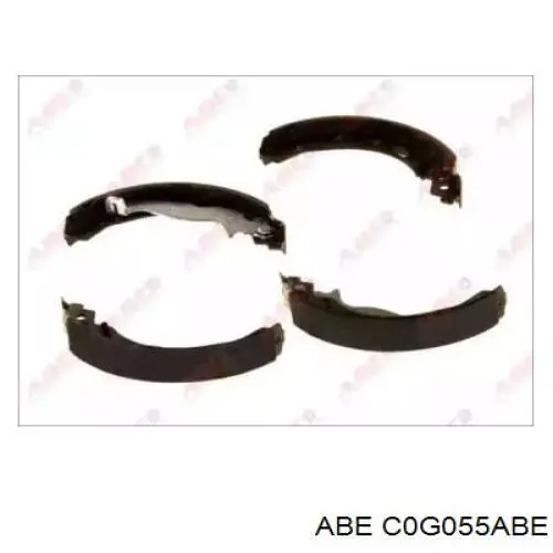 C0G055ABE ABE Барабанные тормозные колодки