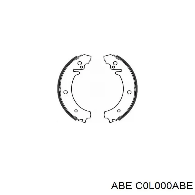 Тормоза рабочие задние ножные и тормозные барабаны ABE C0L000ABE цена, от 15.40 USD