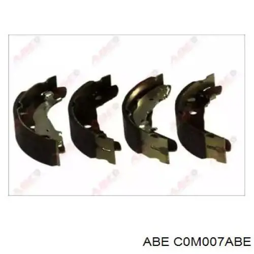 Задние барабанные колодки C0M007ABE ABE