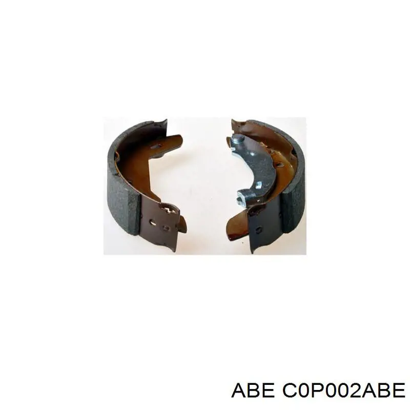 Купить C0P002ABE ABE Задние барабанные тормозные колодки