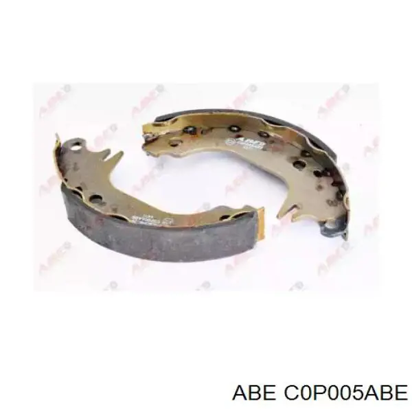 Купить C0P005ABE ABE Задние барабанные тормозные колодки