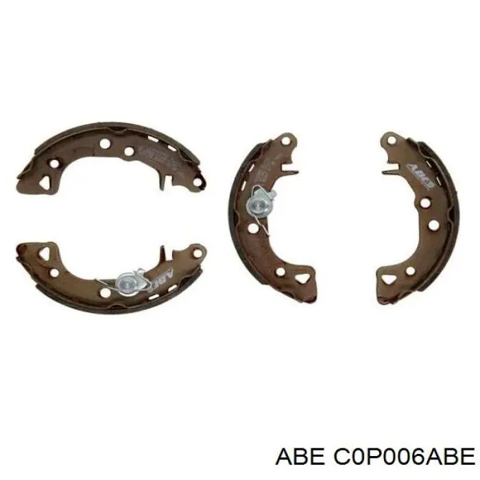 Задние барабанные колодки C0P006ABE ABE