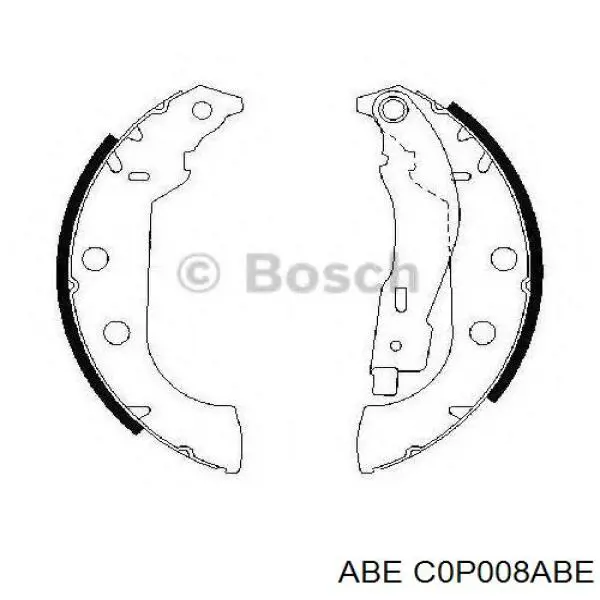 Колодки гальмові задні, барабанні C0P008ABE ABE