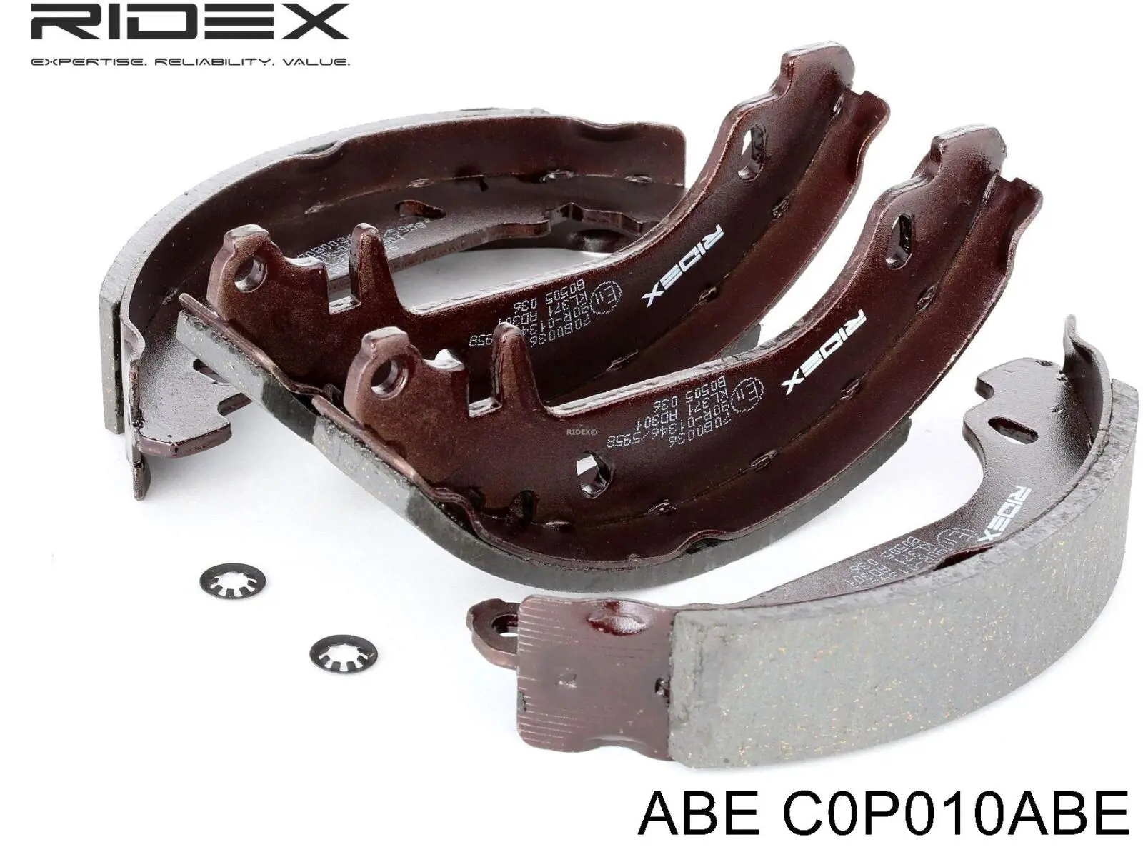 C0P010ABE ABE Барабанные тормозные колодки