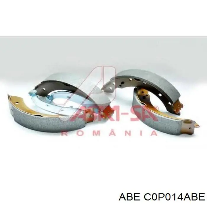 C0P014ABE ABE Барабанные тормозные колодки