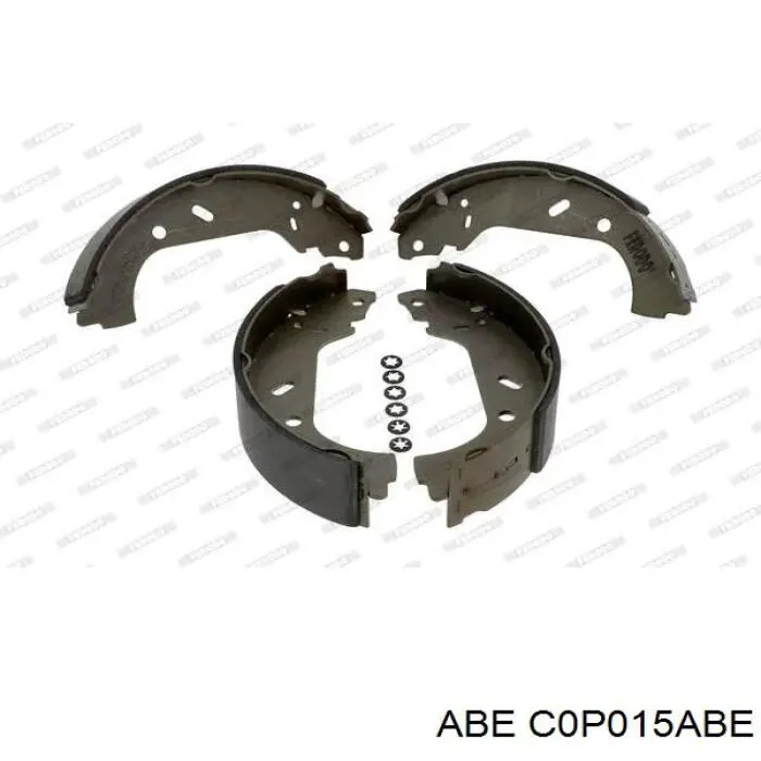 Задние барабанные колодки C0P015ABE ABE