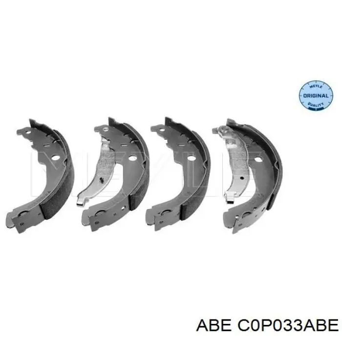 Задние барабанные колодки C0P033ABE ABE