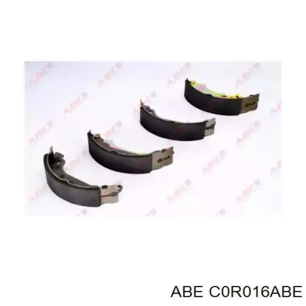 Купить C0R016ABE ABE Задние барабанные тормозные колодки