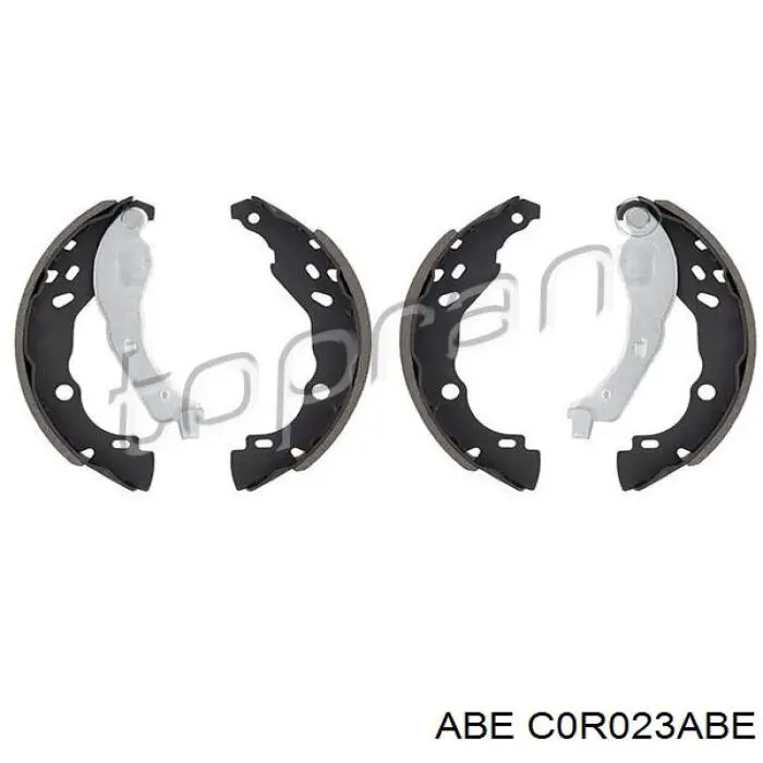 C0R023ABE ABE Барабанные тормозные колодки