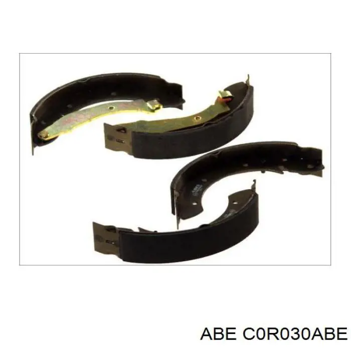 Купить C0R030ABE ABE Задние барабанные тормозные колодки