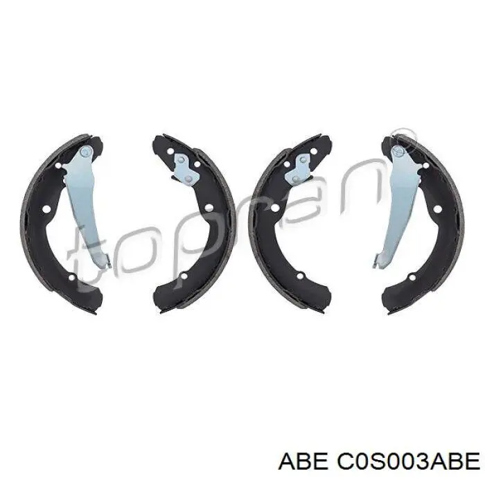 Задние барабанные колодки C0S003ABE ABE