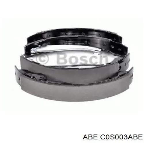 C0S003ABE ABE Барабанные тормозные колодки
