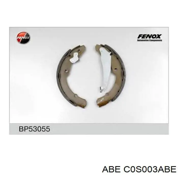 Тормоза рабочие задние ножные и тормозные барабаны ABE C0S003ABE цена, от 17.66 USD