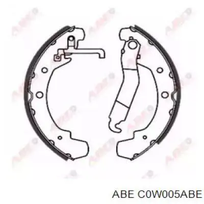 Задние барабанные колодки C0W005ABE ABE