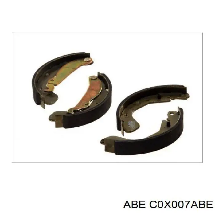 Купить C0X007ABE ABE Задние барабанные тормозные колодки