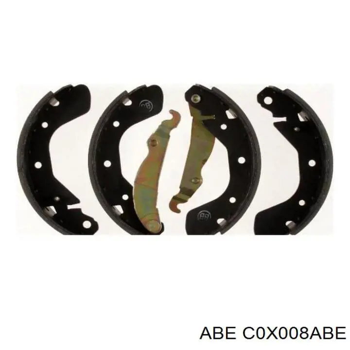 Тормоза рабочие задние ножные и тормозные барабаны ABE C0X008ABE цена, от 15.70 USD