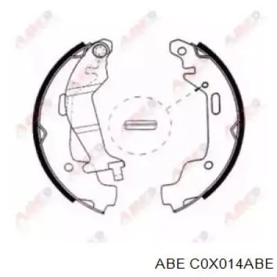 Задние барабанные колодки C0X014ABE ABE