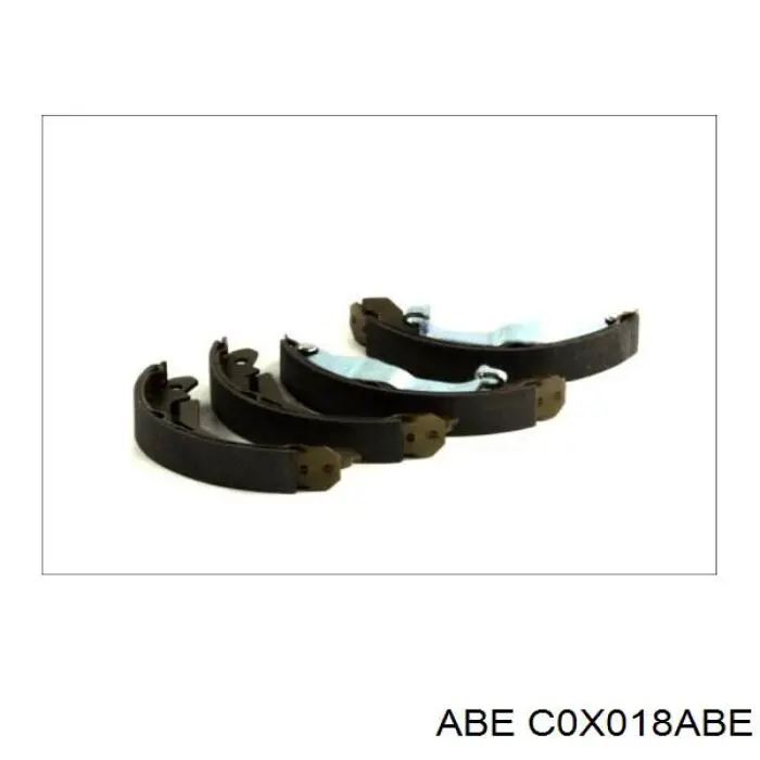 Задние барабанные колодки C0X018ABE ABE
