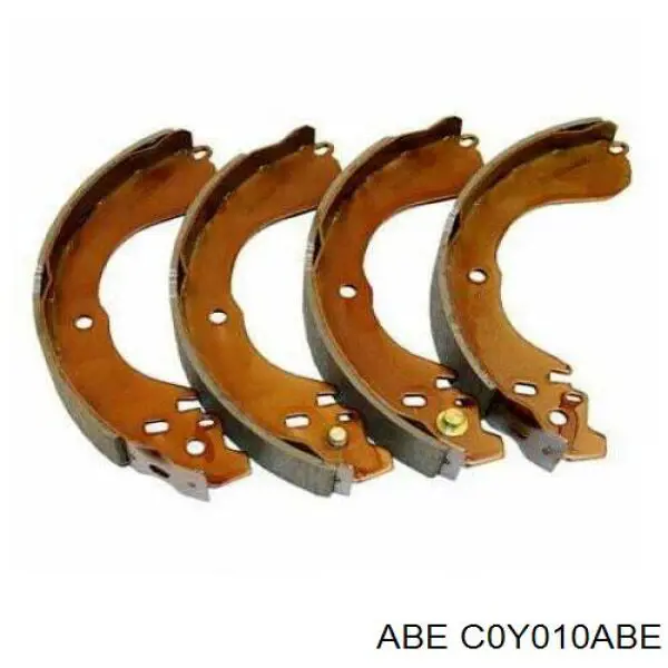 C0Y010ABE ABE Барабанные тормозные колодки