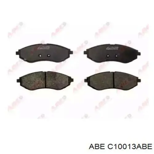 Передние тормозные колодки C10013ABE ABE