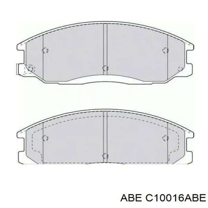 C10016ABE ABE Колодки передние