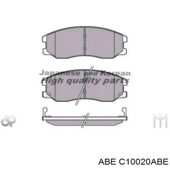 Колодки ABE C10020ABE цена, от 26.38 USD