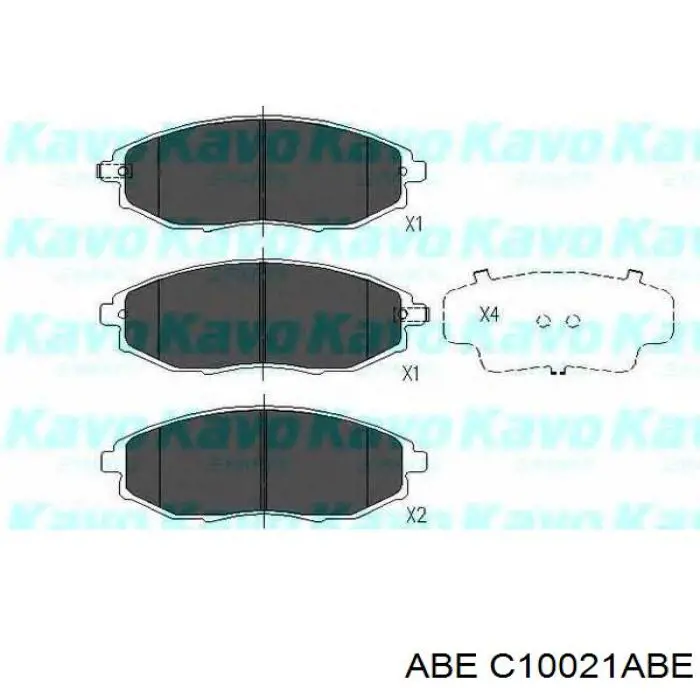 Купить C10021ABE ABE Колодки тормозные