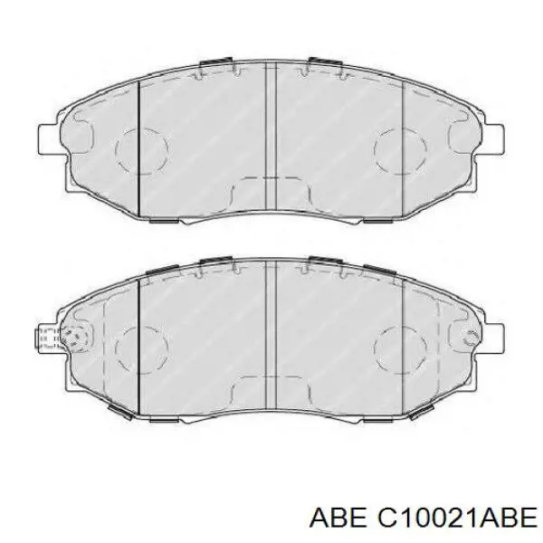 Передние тормозные колодки C10021ABE ABE