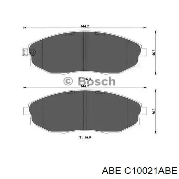 Тормозные колодки ABE C10021ABE