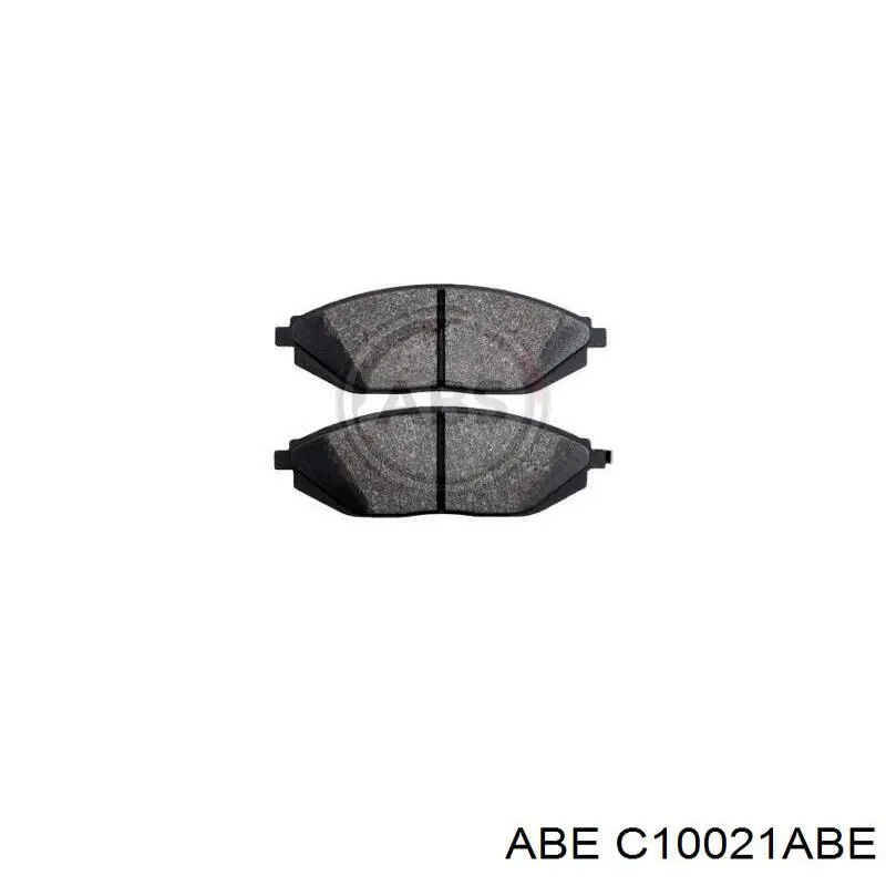 Колодки гальмівні передні, дискові C10021ABE ABE