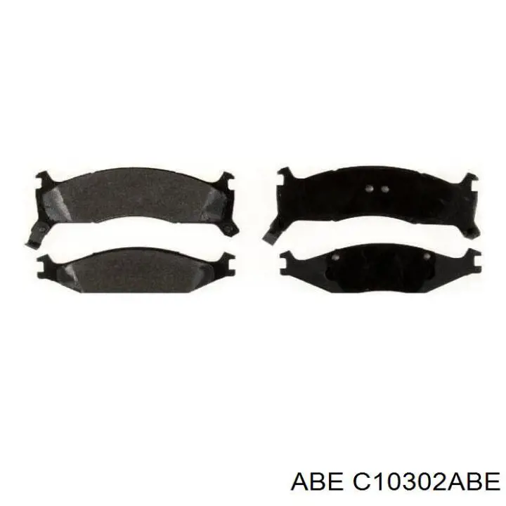 Передние тормозные колодки C10302ABE ABE