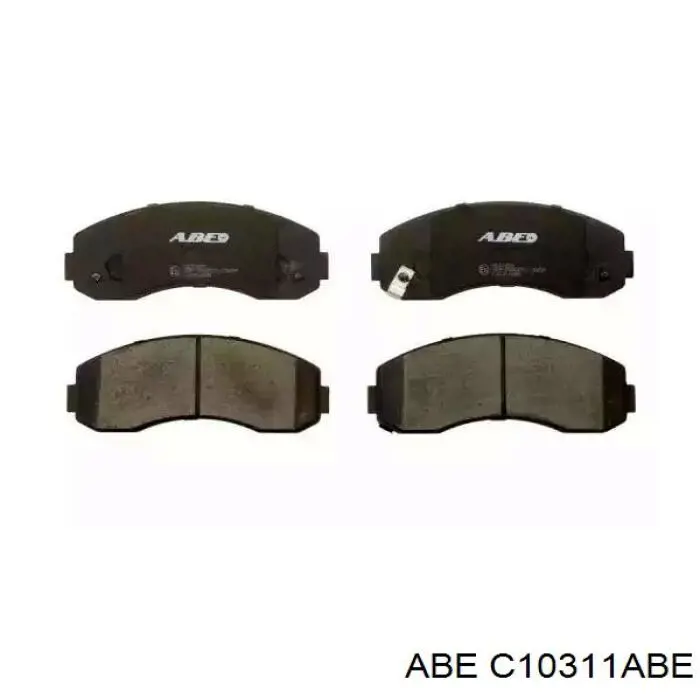 C10311ABE ABE Колодки передние