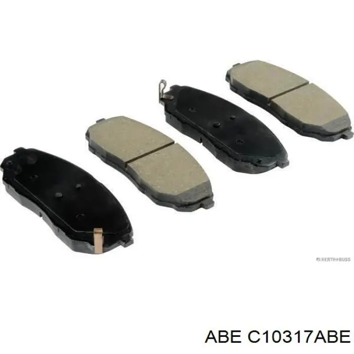 Колодки ABE C10317ABE цена, от 25.38 USD