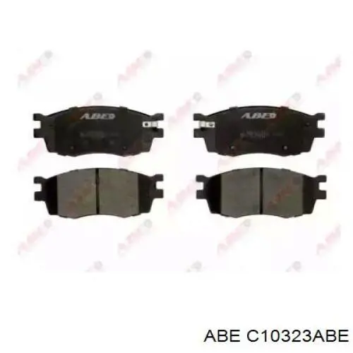 Колодки ABE C10323ABE цена, от 17.86 USD