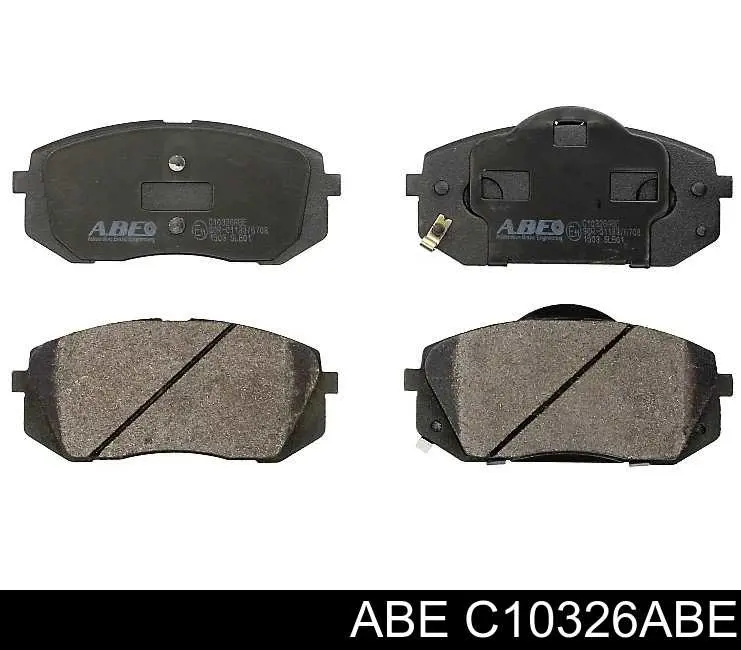 Колодки ABE C10326ABE цена, от 20.51 USD