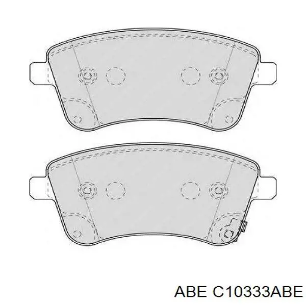 Передние тормозные колодки C10333ABE ABE